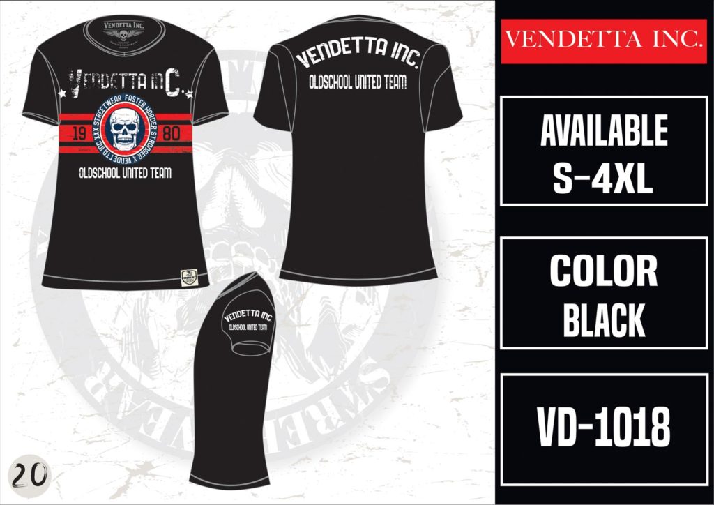 Vendetta Inc Shirt VD-1018 black