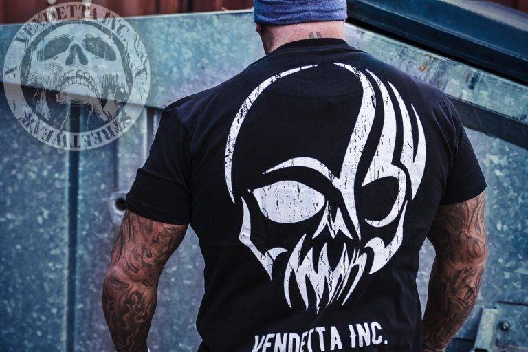 Maglietta Uomo Vendetta Inc. Heaven – Streetwear Teschio, Bianco XXXL
